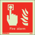 6450C - Jalite Fire Alarm Location Sign