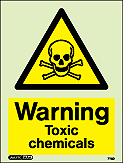 7112D - Jalite Warning Toxic chemuicals